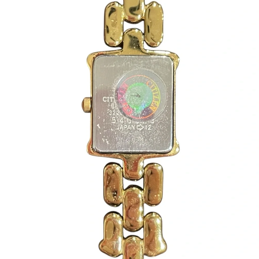 Citizen Elegance Gold Link Bracelet Watch Women’s - Picture 4 of 4